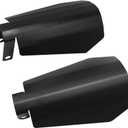 1 Pair Large Motorcycle Handguards Coffin Cut Hand Guards Replacement for 2007-2020 Harley Davidson Touring Sportster Dyna