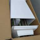 6FT Artificial Dracaena Tree, Fake Tree Indoor with White Tall Planter,Tall Artificial Plants Indoor,Artificial Silk Tree for Home Office Decor (White)