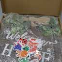 Interchangeable Seasonal Welcome Sign Front Door Decoration, Rustic Round Wood Wreaths Wall Hanging Outdoor, Farmhouse, Porch, for Spring Summer Fall All Seasons Holiday Halloween Christmas. (12 Inch, 01blown)