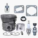 Haishine 45mm Cylinder Piston Kit Fit Husqvarna 353 351 350 346XP EPA 340 Chainsaw, Big Bore Cylinder Piston Gasket Compression Release Valve Kit Replace 5372531-02, 503869871