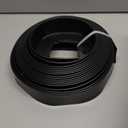 MIXC Garden Edging Border, 33FT 2 Inch Tall Plastic Landscape Edging with 50 Stakes, Flexible Tool-Free Lawn Border for Yard, Flower Bed & Landscaping (black)