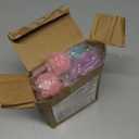 JOYIN 28 Pack Valentines Day Gift Cards with Cute Kawaii Mochi Squishy Toy to Squeeze, Glow in The Dark Stress Relief Fidget Toy for Kids, Classroom Exchange Prizes Valentine Party Favor Toys