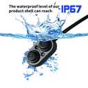 Trim Switch for Boat, Haoguo Tilt Trim Switch with IP67 Waterproof, Suitable for Fishing Boats Yachts Ships