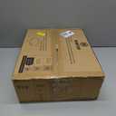 ZMISHIBO 24 Inch Ceiling Fans with Lights and Remote, Modern Low Profile Ceiling Fan, 3000-6000K Dimmable Flush Mount LED Fan Light, 6 Wind Speeds, Fandelier Ceiling Fans for Bedroom- Brown