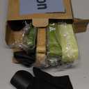 LEEKEY Resistance Bands, Exercise Bands with Handles,Pull Up Assist Bands - Band Set with Door Anchor - Bands for Working Out,Band for Men and Women Fitness Training,Home Workouts (5-125LBS GREEN WITH HANDLE)