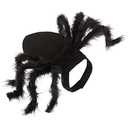 Halloween Pet Spider Costume Cosplay Horrific Furry Cat Dress Up Accessory S, Halloween Pet Spider Costume/5951 with Halloween Hat