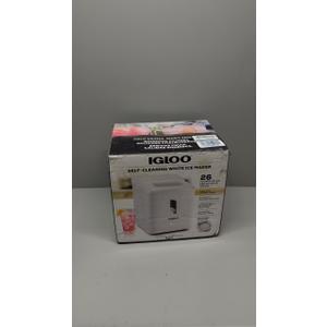 Igloo ICEB26WH 26-Pound Automatic Portable Countertop Ice Maker Machine - White