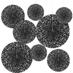 2 x MotiMind 8 Pcs Composition Notebook Paper Fans, Classroom Hanging Decor, Variety Pack