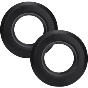 2-Pack 2" Flexible Tank Adapter, for Attaching 2-inch pipe to Curved Surfaces, Storage Drums, Bulkhead Pipe Fitting, Buckets, and More
