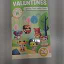 24Pcs Animal Heart Squishy Toys, Valentines Day Gifts with Cards, Kids Party Favors, Galentines School Gift Exchange, Classroom Prizes, Candy Bag Stuffers