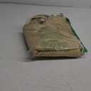 ColourTree 8' x 8' x 8' Brown Triangle Sun Shade Sail Canopy Mesh Fabric UV Block UPF50 - Commercial Heavy Duty - 190 GSM 