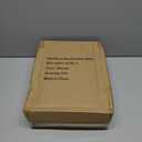 Wooden Bobbin Side Table - Plant Stand - Half Round Table - Wooden Accent Stool- Minimalist Decorative Table for Bedroom, Hallway, Living Room (2, Black)