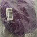 Belly Dance Skirt Halloween Tribal Chiffon Tiered Maxi Full Skirt 37.8 Inch Length (Purple) One Size