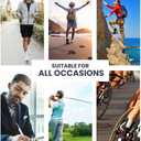 WRPPAREL Cotton Mens Low Ankle Athletic Socks Gifting Sports Running Gym Yoga Workout - 3 & 6 Pairs (6-8/8-10/10-13) (S)