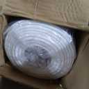 White Crawl Space Vapor Barrier, 12mil 10x100' Plastic Sheeting | Thick Plastic Sheeting, Heavy Duty Polyethylene Film, Drop Cloth Covering for Crawlspace, Basement
