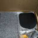 ESPETS Set of 3 Black Natural Sturdy Wood Cat Wall Floating Steps - Wall Mounted Cat Climbing Shelves and Perches, Kitty Stairs Climber Ladder for Wall - Holds up 35lbs