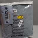 H.VERSAILTEX Modern Velvet Plush 4 Piece High Stretch Sofa Slipcover Sofa Cover Furniture Protector Form Fit Luxury Thick Velvet Sofa Cover for 3 Cushion Couch Width Up to 90 Inch (Sofa,Stone Blue)