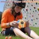 Handcrafted Boulder Block - Boulder Ball for Hand Climbing, 3D Rock Climbing Training Balls with Holds Build Strength and Precision Unique Rock Climb Gift