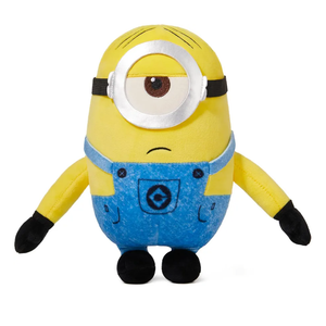 Minions Stuffed Animals Plush Toy (Stuart), Kawaii Soft Cute Sleeping Plushies Bedding Pillow for Kids Toddler Toys Boys Girls