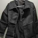 Men Costume Outfit Men Uniform Black Set Top Pants Halloween (Small)