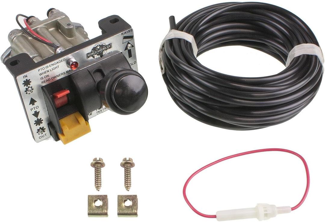 CONTROL VALVE - DUAL VALVE (PTO & DUMP PUMP) AIR KIT WITHOUT KICKOUT