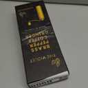 Handmade Brass 9 Inch Manual Coffee Grinder Large Pepper Mill With Handle Proper For Fresh Coffee Bean Peppercorn Grinder Brass Handle Crank With Giant Fine Refillable Grind For Flavor Turkish Style