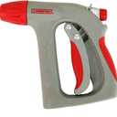 Chapin 4695: Industrial High Temp, High Pressure Front Grip Spray Nozzle with Threaded Connection, Rated Up to 160F and 125 PSI, Red/Black