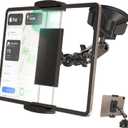 VasSmtCPH Tablet Mount for Truck Car ipad Holder Suction Cup Phone Stand for Windshield Dash Wall Vehicle Desk360 Metal Bracket for 4.7"-13" Tablet iPad Pro Air Mini iPhone