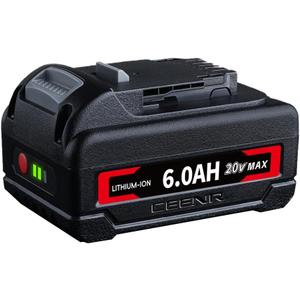 6.0Ah DCB200 Replacement Lithium-ion Battery,Compatible with Dewalt 20V Max Tools,Built with Korean Battery Cells