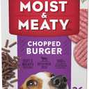 Purina Moist and Meaty Dog Food Chopped Burger Soft Dog Food Pouches - 36 ct. Pouch, Best by May 2026