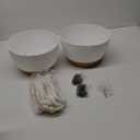 Set of 2-10 Inch Hanging Planters for Indoor Plants with Self-Watering Includes Hanging Pots for Plants, Outdoor Hanging Plant Pot with Drainage, and 2 Types of Hanging Baskets Hangers (White, 10inch)