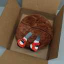 13.7" Cute Football Plush Toys Soft Stuffed Sport Throw Pillow Plush Ball Gift for Kids Birthday and Christmas Decoration (Basketball)