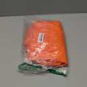 2 Panels Orange Curtains for Living Room Boho Solid Light Filtering Curtains for Bedroom Modern Bright Orange Window Treatment Set Rod Pocket Drapes Elegant Farmhouse Semi Sheer Curtains 52X84 Inches