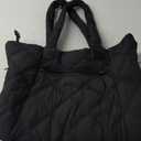 Tote Bag for Women, Puffer Bag with 15.6 Inch Compartment and Multi Pocket for Travel, Work, Gym