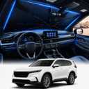 [2026 Upgraded] DooGooCoo Windshield Sun Shade Umbrella for Honda CRV 2023-2025 2026 [100% Sunlight Blocked, Cooling Ice Crystal] Sunshade for Car Windshield for CRV Sun Shade, Custom Fit for CR-V.
