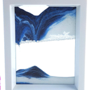 FKYTION Liquid Motion Bubbler Timer and Moving Sand Art Picture 1 Pack Colorful Hourglass Liquid Bubbler Art Toys Activity Calm Relaxing Desk Toys Voted Best Gift!