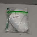 100 Pack 40 Inch Long Narrow Flat Open Poster Bags, Clear Blueprint Waterproof Tube Storage Sleeves