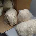 Showgeous Ivory Ceiling Drapes 8 Panels 5ftx30ft Wedding Ceiling Drapes Wedding Arch Draping Fabric Cheesecloth Curtain for Party Ceremony Stage Event Decoration