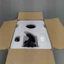 SUSTEAS Cold Press Juicer, 300W, 5.3" Large Feed Chute, 1.5L Capacity, Automatic Feeding, High Yield, Easy to Clean, Ideal for Whole Fruits & Vegetables, Black