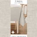 Lintex Home Collection 70" round PEVA tableclot