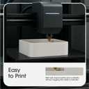 eSUN PLA+ Filament 1.75mm, 3D Printer Filament PLA Plus, Dimensional Accuracy +/- 0.03mm, 1KG Spool (2.2 LBS) 3D Printing Filament for 3D Printers, Cold White