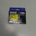 EPSON 126 DURABrite Ultra Ink Black Cartridge for WF-3520, WF-3530, WF-3540, WF-520, WF-545, WF-630, WF-633, WF-635, WF-645, WF-7010, WF-7510, WF-7520, WF-840, WF-845 and Other Select Models