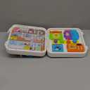 INNOSKY Toddler Montessori Toy Busy Board for 1-2 Year Old Boys Girls Gift, Baby Toy 12-18 Months, Musical Learning Educational Toys for 1 Year Old, 1st Birthday Baby Boy Girl Gifts (Orange)