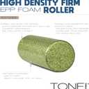 Tone Fitness High Density EPP Foam Exercise Foam Roller for Yoga, Pilates, Stretching, Massage, and Recovery | Multiple Sizes and Colors
