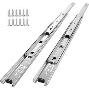 10 Pair of 16 Inch Drawer Slides,100 LB Capacity Full Extension Side Mount Drawer Rails