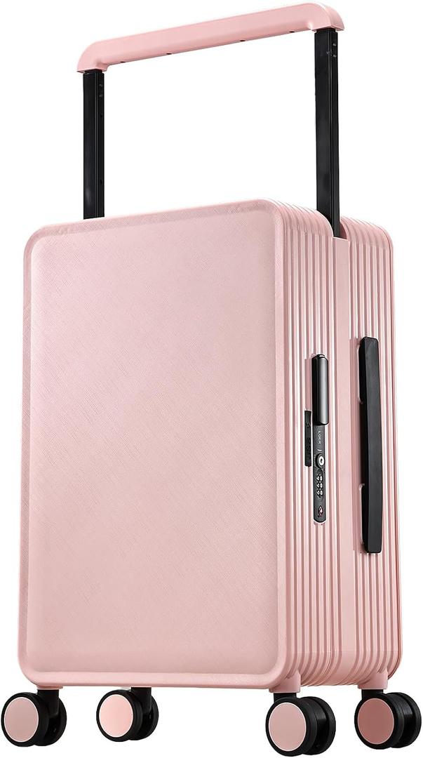 Rolling Makeup Case Cosmetology Case on Wheels Makeup Luggage Case
Cosmetic Travel Trolley Storage with 4 Clear Set Bags for Cosmetologist Nail Tech Kits Hairstylist Adjustable Dividers Pink