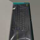 Logitech K400 Plus Wireless Touch TV Keyboard with Easy Media Control and Built-in Touchpad, HTPC Keyboard for PC-Connected TV, Windows, Android, ChromeOS, Laptop, Tablet - Black