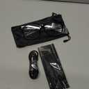 Orpnkna Smart Glasses, Bluetooth Glasses with Auto On/Off, Open-Ear Audio, Voice Assistant, Unisex Design for Men and Women