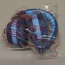 iClever BTH12 Kids Bluetooth Headphones, Colorful LED Lights Kids Headphones Wireless,74/85dBA Safe Volume,85H Playtime, Fast Charging, Bluetooth 5.2, Over Ear, Built-in Mic for iPad/Tablet/Airplane, Blue