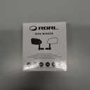 RBRL Bicycle Mirror, Extra Large Bike Mirror, 360 Adjustable Shatterproof and Durable Bar End Rear View Mirror Bi, Bicycle Side Mirror for E-Bike (Set) (pair)